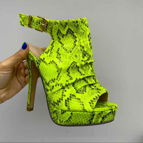 Lime snake stiletto - Picture 7 of 7